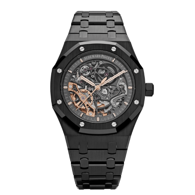 Audemars Piguet Royal Oak 15407CE.OO 41mm Skeleton Dial Ceramic V3 2026 Base – 12A 1:1 Super Clone Watch
