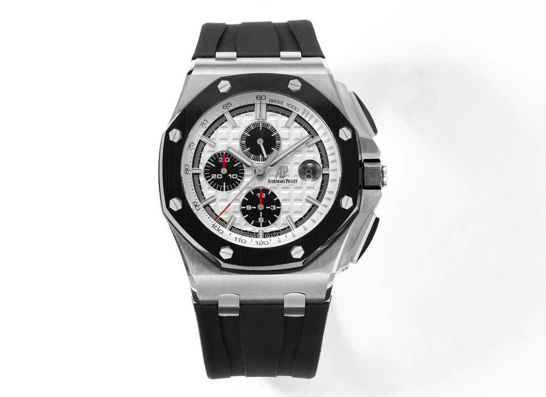 Audemars Piguet Royal Oak Offshore 26400SO 44mm White Dial – 12A 1:1 Super Clone Watch