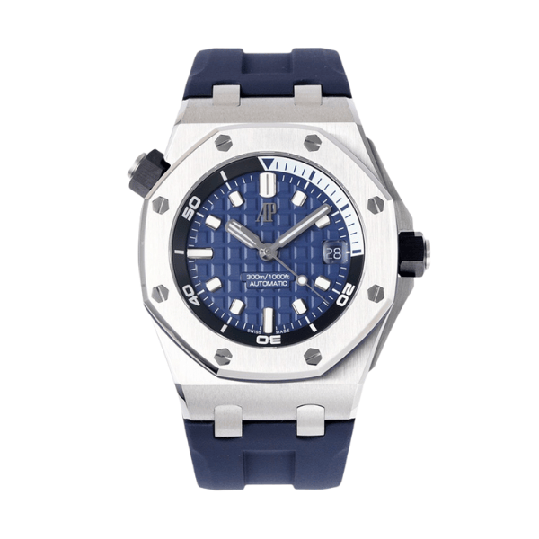 Audemars Piguet Royal Oak Offshore Diver 15720ST 42mm Blue Dial – 12A 1:1 Super Clone Watch