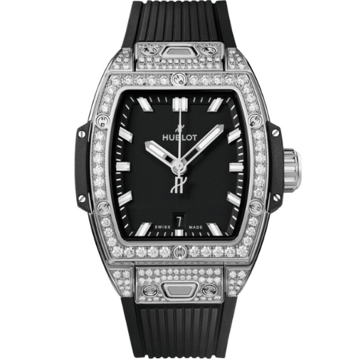 Hublot Spirit Of Big Bang Black Titanium Pavé 665.NX.1170.LR.1604 – 12A 1:1 Super Clone Watch