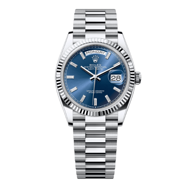 Rolex Day Date M228236 40mm Blule – 12A 1:1 Super Clone Watch