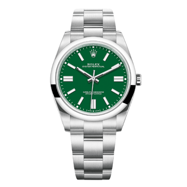 Rolex Oyster Perpetual 126000-0005 36mm Green Dial – 12A 1:1 Super Clone Watch