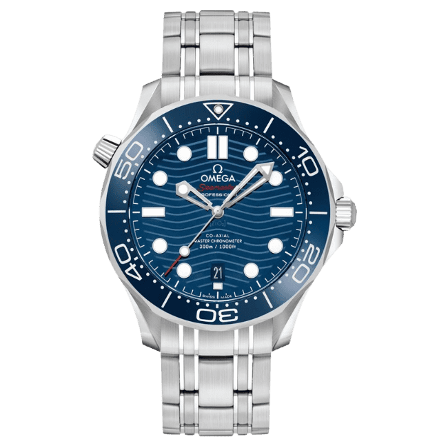 Omega Seamaster Diver 300M Co‑Axial Master Chronometer 210.32.42.20.03.001 42mm Blue Dial – 12A 1:1 Super Clone Watch