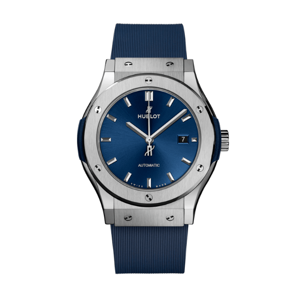 Hublot Classic Fusion Titanium 38mm Blue Dial Unisex Size – 12A 1:1 Super Clone Watch