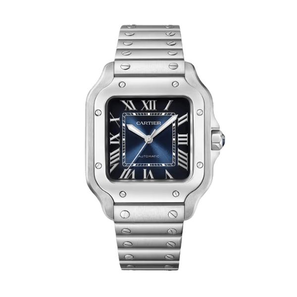Cartier Santos De Cartier Medium Blue WSSA0063 35.5mm – 12A 1:1 Super Clone Watch