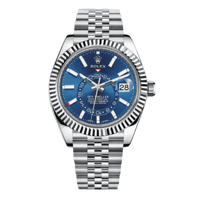Rolex Sky-Dweller White Gold 336934-0006 42mm Blue Dial – 12A 1:1 Super Clone Watch