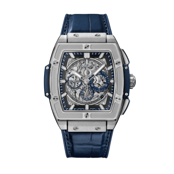 Hublot Spirit Of Big Bang 642.NX.7170.RX 642NX7170RX 44mm Blue Dial Titanium V2 – 12A 1:1 Super Clone Watch