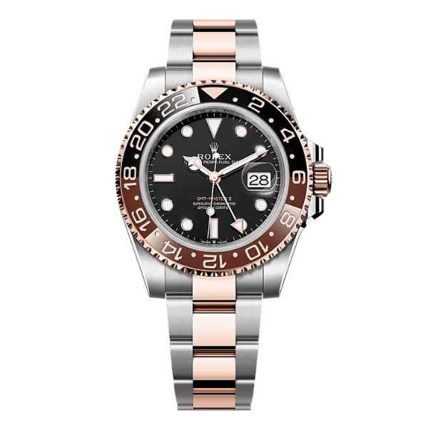Rolex GMT-Master II Root Beer 126711CHNR Demi Rose Gold Cal.3285 – 12A 1:1 Super Clone Watch