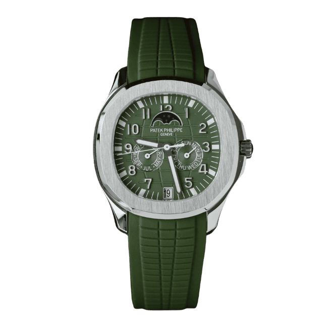 Patek Philippe Aquanaut 5261A Moonphase Green 40mm – 12A 1:1 Super Clone Watch
