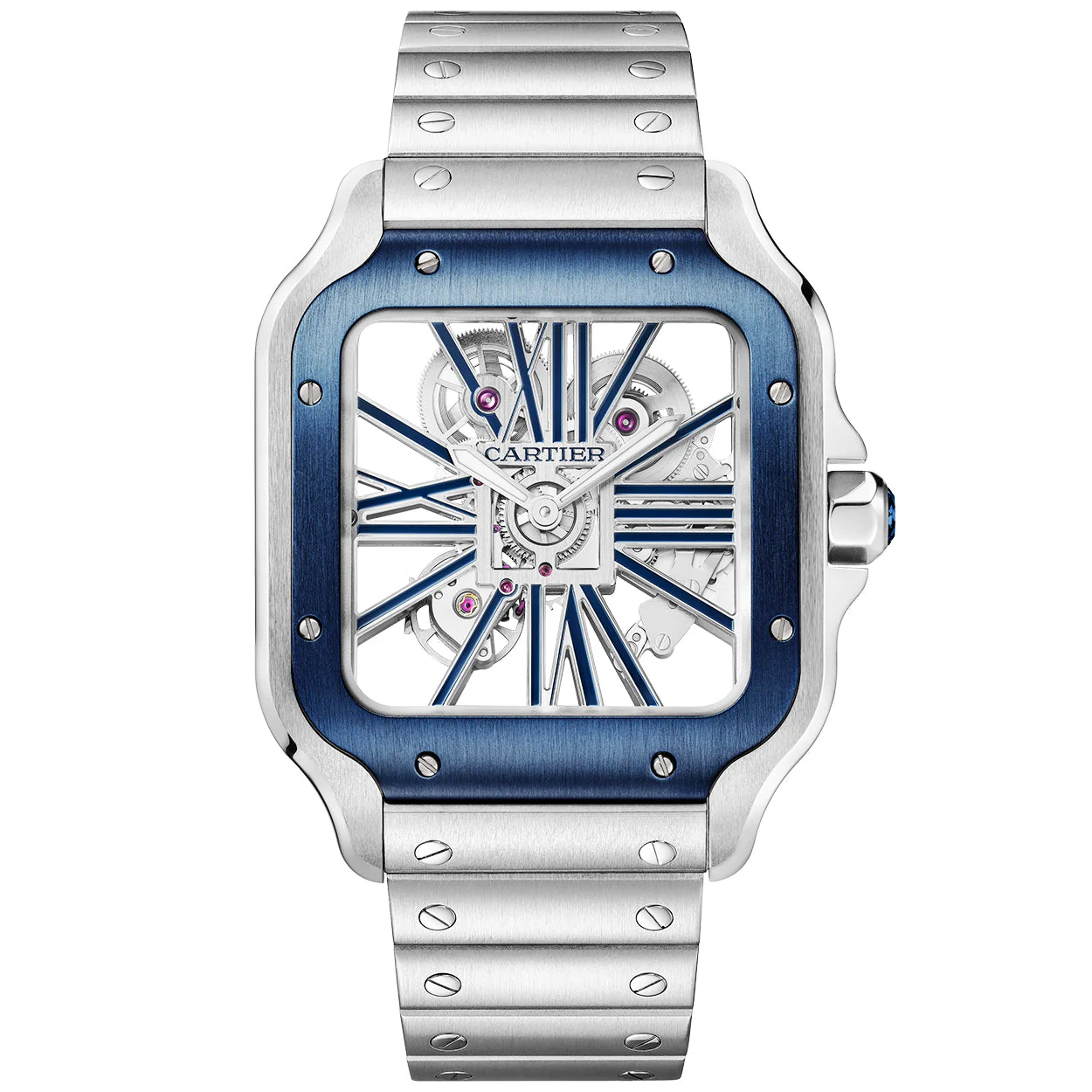 Cartier Santos Large Skeleton WHSA0026 39mm – 12A 1:1 Super Clone Watch