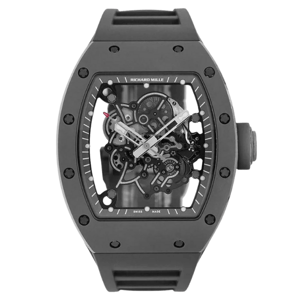 Richard Mille RM055 Bubba Watson Titanium Gray Carbon – 12A 1:1 Super Clone Watch