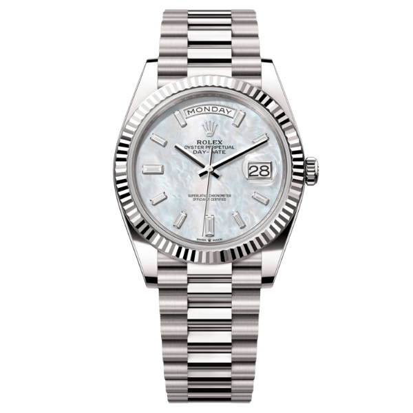 Rolex Day Date M228239-0078 228239-007 40mm “MOP” – 12A 1:1 Super Clone Watch