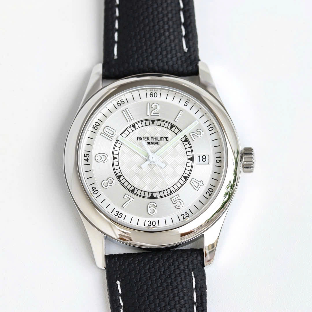 Patek Philippe Calatrava 6007A Steel 40mm White Dial – 12A 1:1 Super Clone Watch