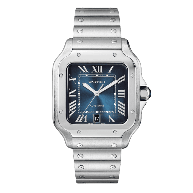 Cartier Santos De Cartier Blue Dial WSSA0071 39.8mm – 12A 1:1 Super Clone Watch