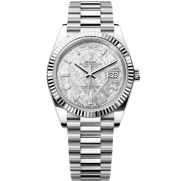Rolex Day Date M228236-0011 “Meteorite" Custom Dial 40mm – Handcrafted Version
