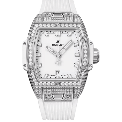 Hublot Spirit Of Big Bang Titanium White Diamonds 665.NE.2010.LR.1604 – 12A 1:1 Super Clone Watch