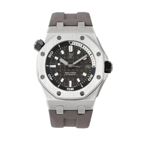 Audemars Piguet Royal Oak Offshore Diver 15720ST 42mm Grey Dial – 12A 1:1 Super Clone Watch