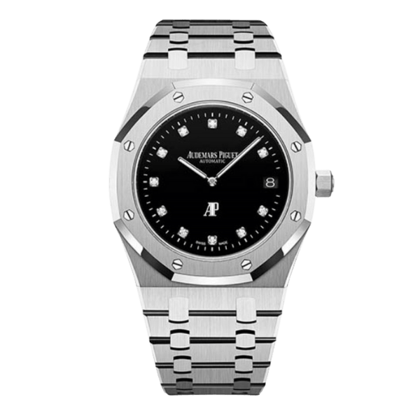 Audemars Piguet Royal Oak Jumbo Extra-Thin 15206PT.OO.1240PT.01 39mm Black Dial – 12A 1:1 Super Clone Watch