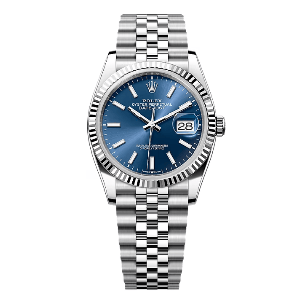 Rolex Datejust 36mm Silver Blue Dial 126234 – VIP Version