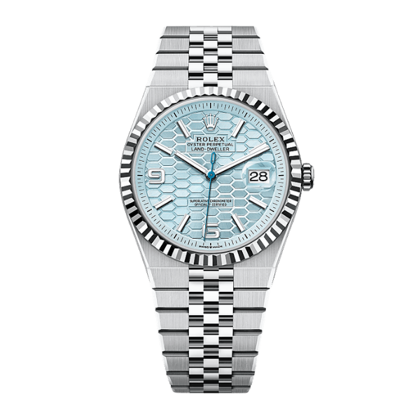 Rolex Land-Dweller M127236-000 36mm “ICE Blue” – 12A 1:1 Super Clone Watch