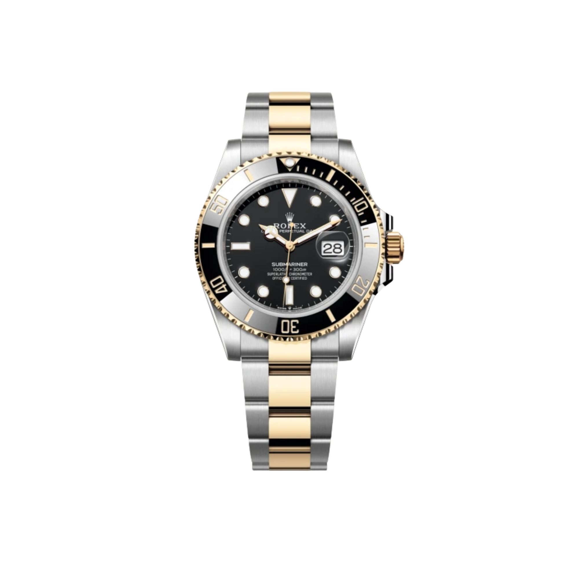 Rolex Submariner 126613LN Two Tone Black Dial – 12A 1:1 Super Clone Watch