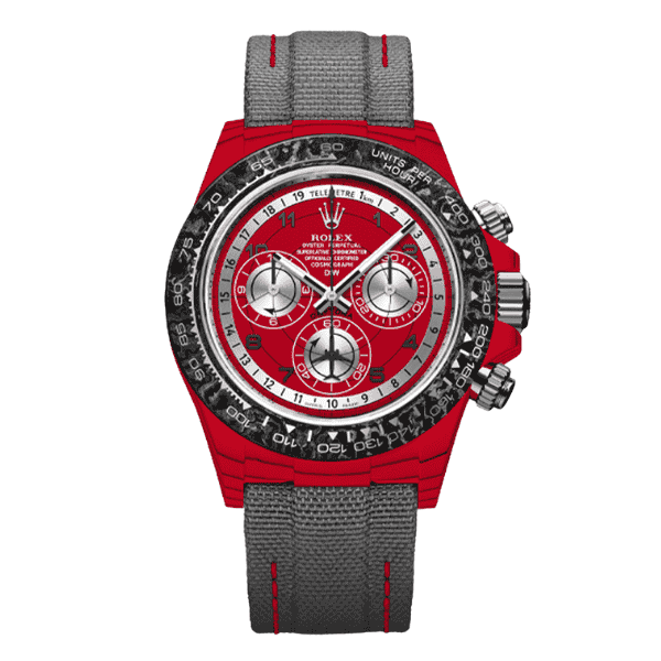 Rolex Daytona DIW Cacbon AVIA Red 40mm – 12A 1:1 Super Clone Watch