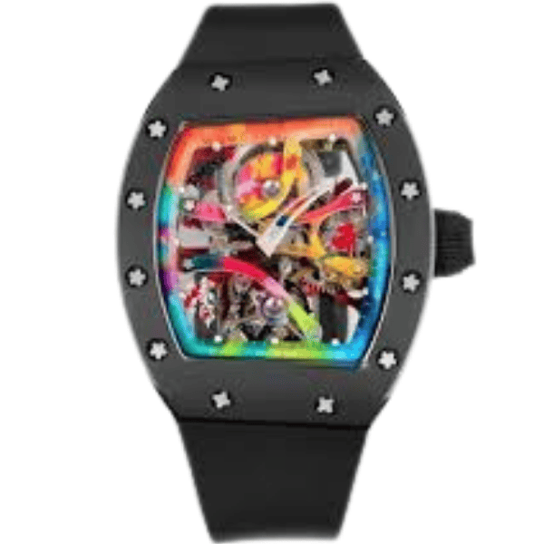 Richard Mille RM 68-01 Tourbillon Cyril Kongo Ceramic Black – 12A 1:1 Super Clone Watch