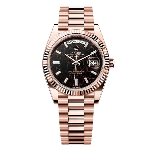 Rolex Day Date 228235- 0045 Dial Eisenkiesel 40mm Rose Gold – 12A 1:1 Super Clone Watch