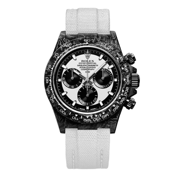 Rolex Daytona Choronograph DIW Cream Carbon 40mm – 12A 1:1 Super Clone Watch