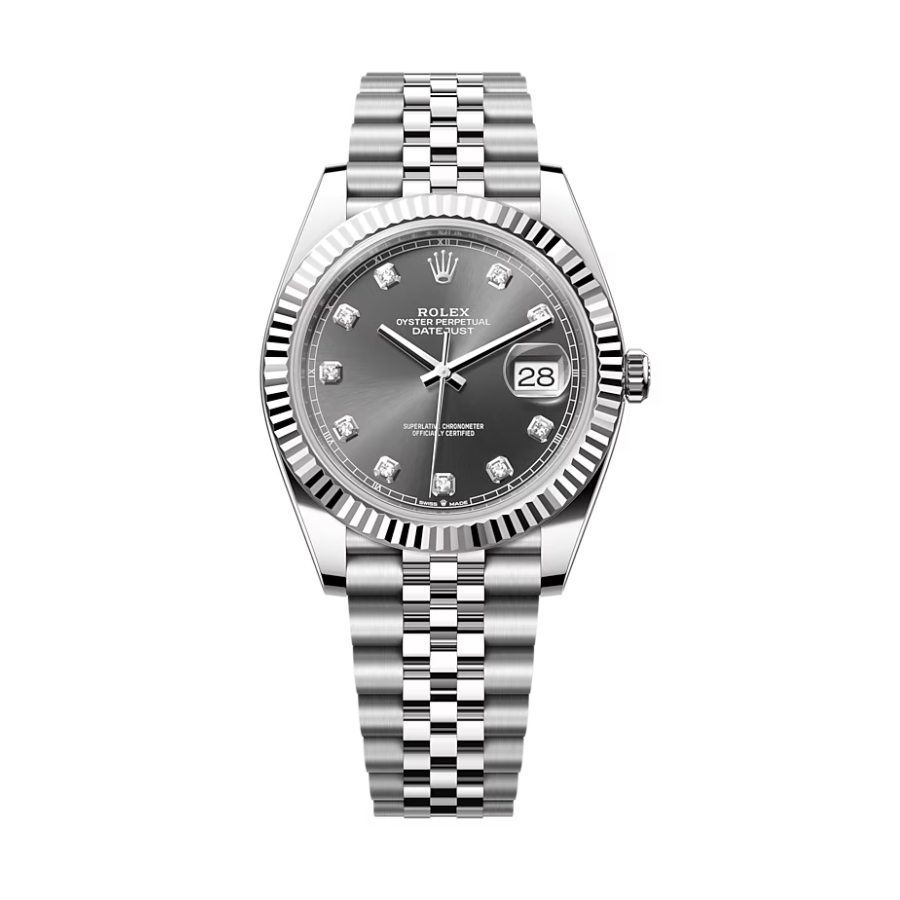 Rolex Datejust 41mm Silver Grey Dial 126334 – VIP Version