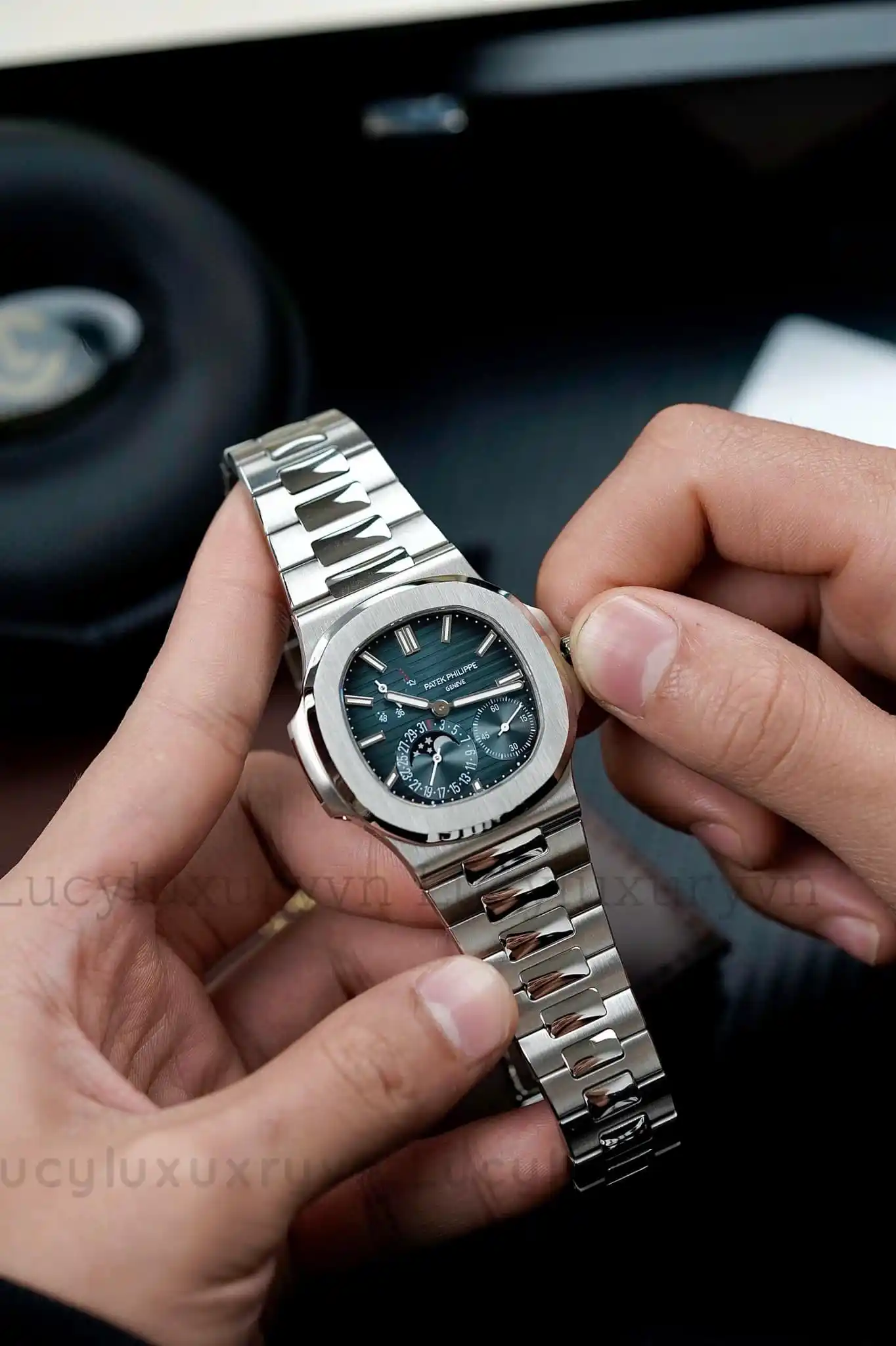 Patek Philippe Nautilus 5712/1A-001 Blue Steels Custom Modify – Handcrafted Version