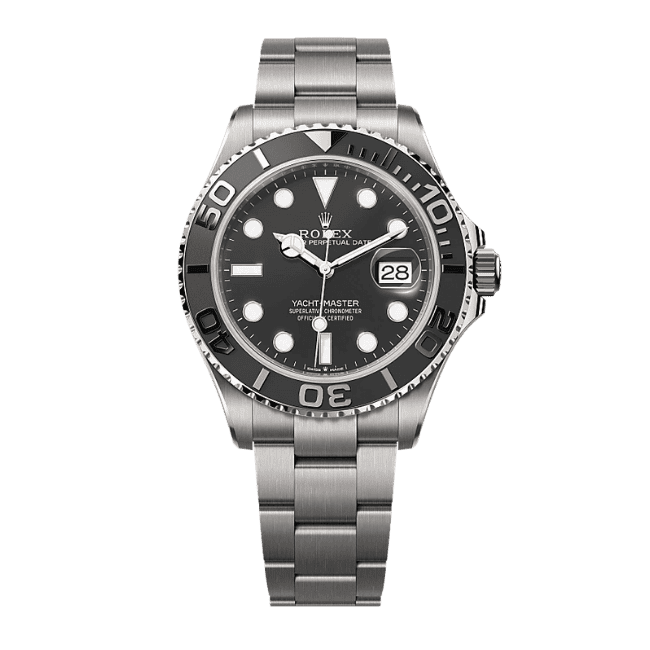 Rolex Yacht Master 42MM M226627-0001 Titanium Black Dial 42mm V3-2025 – 12A 1:1 Super Clone Watch