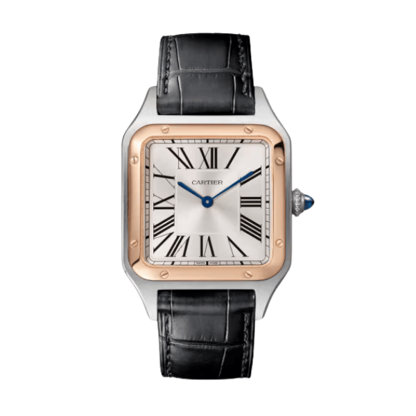 Cartier Santos-Dumont 43.5mm W2SA0011 43.5mm x 31.4mm Demi Rose Gold – 12A 1:1 Super Clone Watch