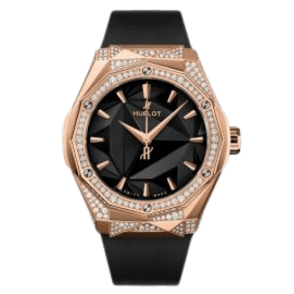 Hublot Classic Fusion Orlinski King Gold Alternative Pavé 550.OS.1800.RX.1804.ORL19 40mm – 12A 1:1 Super Clone Watch