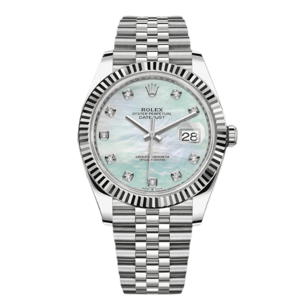 Rolex Datejust 41mm Silver MOP Dial 126334 – VIP Version