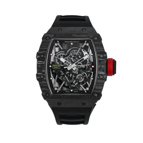 Richard Mille RM35-02 Rafael Nadal NTPT Carbon Full Black 44mm – 12A 1:1 Super Clone Watch