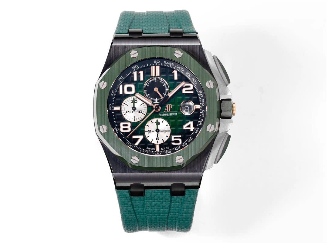 Audemars Piguet Royal Oak Offshore 26405ce 44mm Green – 12A 1:1 Super Clone Watch