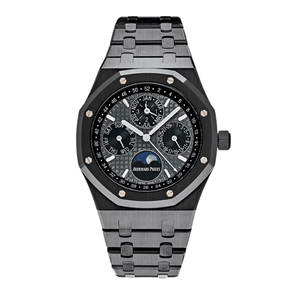 Audemars Piguet Royal Oak Perpetual Calendar 26579CE.OO.1225CE.01 Black Ceramic 41mm – 12A 1:1 Super Clone Watch