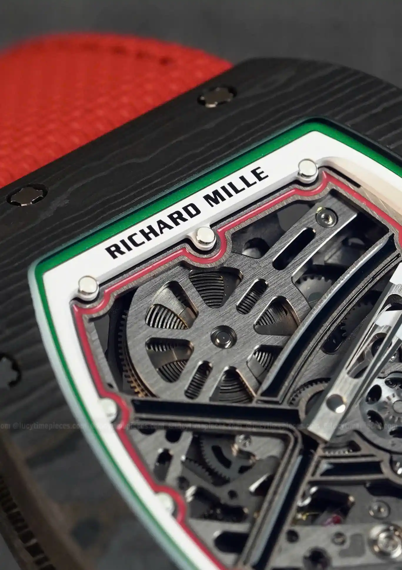 Richard Mille RM67-02 Italy Black Carbon TPT Italy Custom Modify – Handcrafted Version