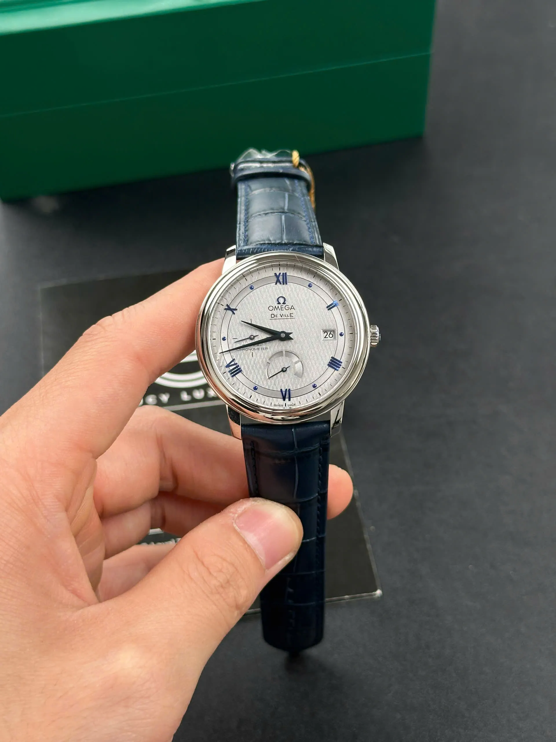 Omega De Ville Prestige Power Reserve 424.13.40.21.02.003 – 12A 1:1 Super Clone Watch