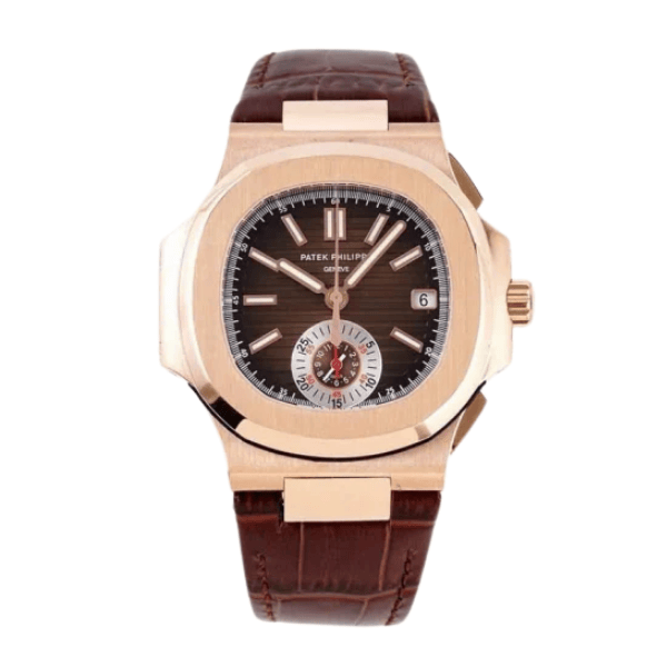 Patek Philippe Nautilus 5980R-001 40.5mm Chronograph Rose Gold – 12A 1:1 Super Clone Watch