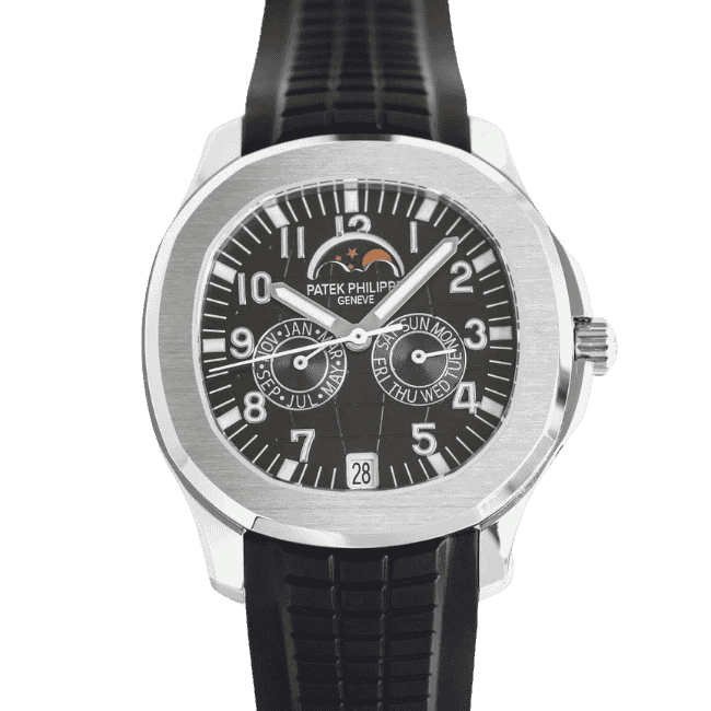Patek Philippe Aquanaut 5261A Moonphase Black 40mm – 12A 1:1 Super Clone Watch