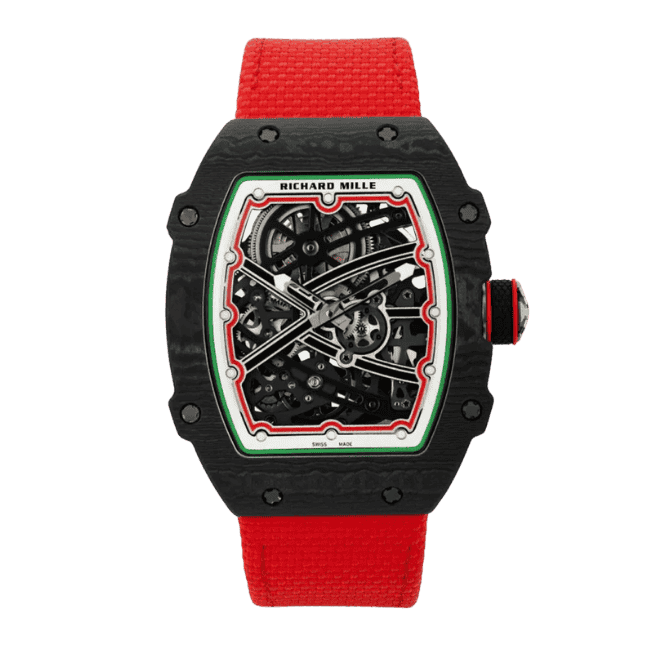 Richard Mille RM67-02 Italy Black Carbon TPT Italy Custom Modify – Handcrafted Version