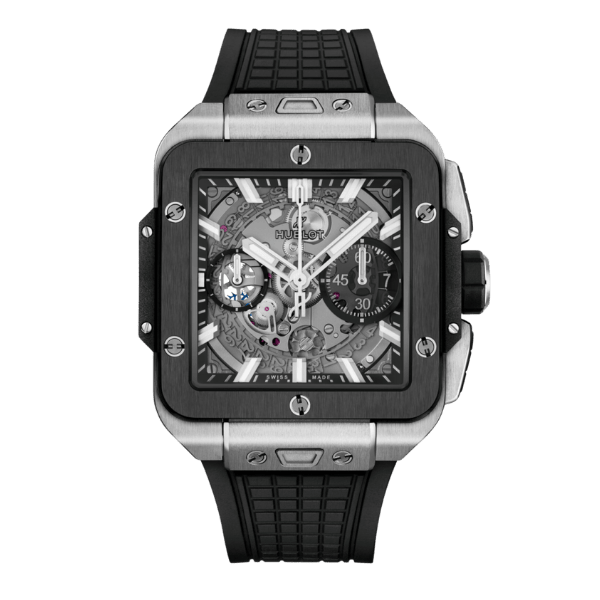 Hublot Square Bang Unico 821.NM.0170.RX 821NM0170RX 42mm Titanium Ceramic – 12A 1:1 Super Clone Watch