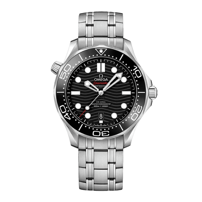 Omega Seamaster Diver 300M Co‑Axial Master Chronometer 210.30.42.20.01.001 42mm Black Dial – 12A 1:1 Super Clone Watch