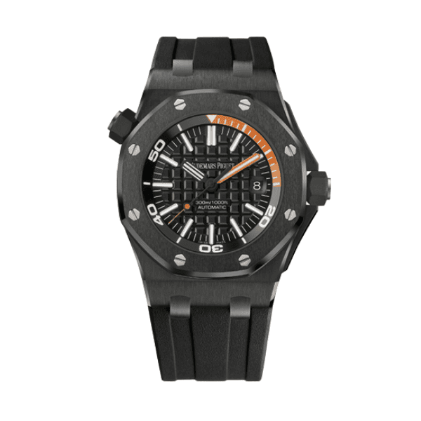 Audemars Piguet Royal Oak Offshore Diver 15707 42mm Black Dial Ceramic – 12A 1:1 Super Clone Watch