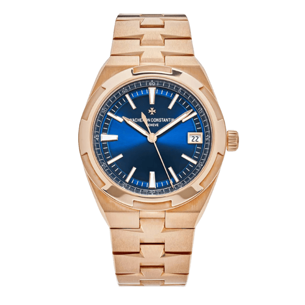 Vacheron Constantin Overseas Rose Gold 4500V/110R-B705 41mm Blue Dial – 12A 1:1 Super Clone Watch