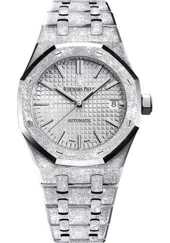 Audemars Piguet Royal Oak Frosted Gold 41mm Silver Dial Steel – 12A 1:1 Super Clone Watch