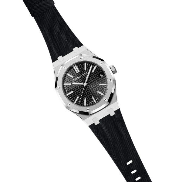 Audemars Piguet Royal Oak 15500ST.OO.1220ST.03 41mm Black Rubber Strap – 12A 1:1 Super Clone Watch