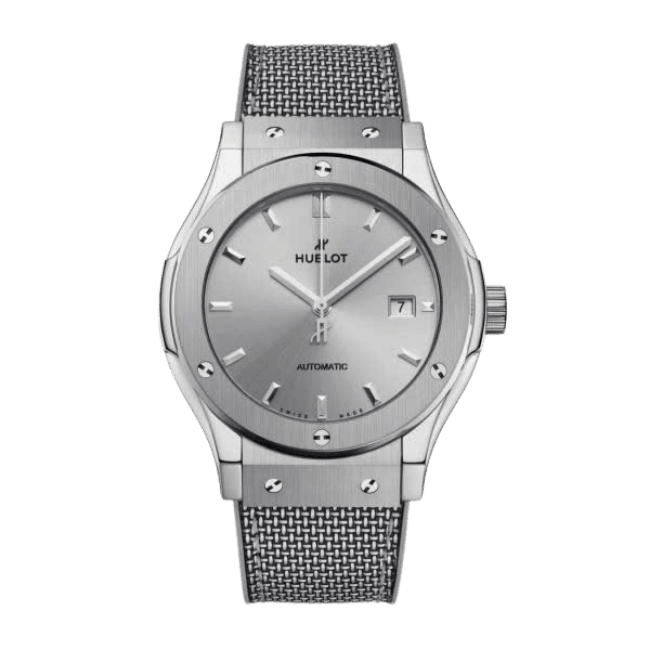Hublot Classic Fusion Essential Grey 42mm Titanium – 12A 1:1 Super Clone Watch